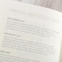 5-årsdagbok A5 Brown Oak