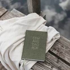 5-årsdagbok A5 Khaki Green