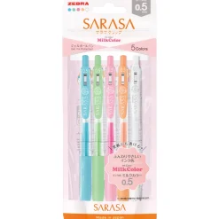 Sarasa Clip Milky 5-pack