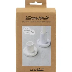 Silikonformar Ljusstake 2-pack