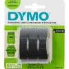 Självhäftande präglingstejp 9mm x 3m Black 3-pack
