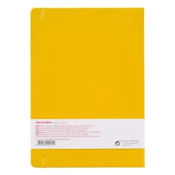 Sketchbook A4 Golden Yellow