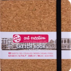 Sketchbook Cork 12x12 cm