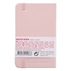 Sketchbook Pocket Pastel Pink