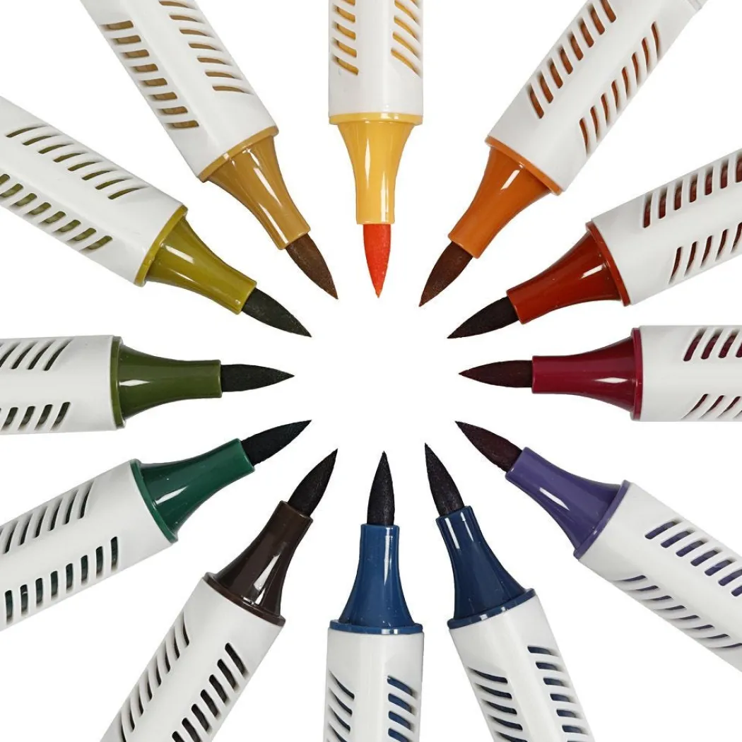 Sketch Marker Natur 12-set