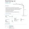 Slimline 4 Floor Lamp Ice Grey