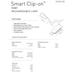 Smart Clip-on Sky Blue