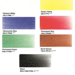 Soft Pastel Pan Basic Colors Set