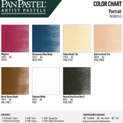 Soft Pastel Pan Portrait Set