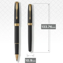 Sonnet Black/Gold Rollerball