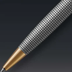 Sonnet Chiselled Silver Kulpenna