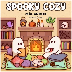 Spooky Cozy målarbok