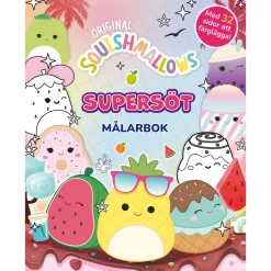 Squishmallows: Supersöt målarbok
