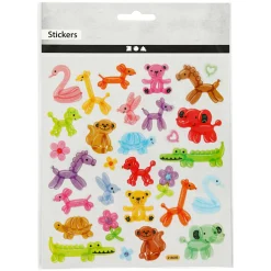Stickers Ballongdjur 1 ark