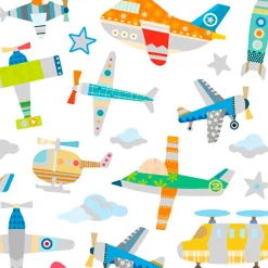 Stickers Flygplan 1 ark