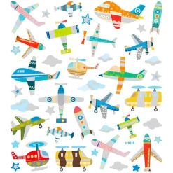 Stickers Flygplan 1 ark