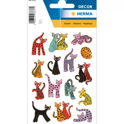 Stickers Katter 3 ark