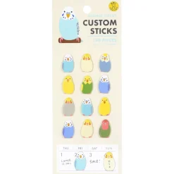 Stickers Parakeet 120-pack