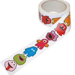 Stickers på rulle monster