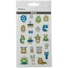 Stickers Rymdmonster 1 ark