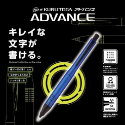 Stiftpenna Kuru Toga Advance Upgrade 0,5 mm Navy
