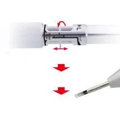 Stiftpenna MS01 0,3 mm Blå
