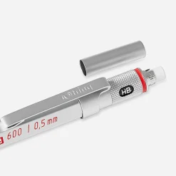 600 Stiftpenna 0,5 Silver