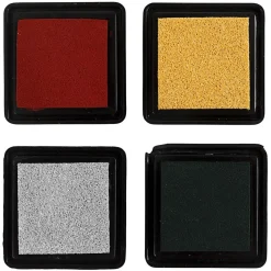 Stämpeldyna 4-pack Metallic