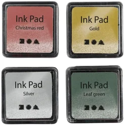 Stämpeldyna 4-pack Metallic
