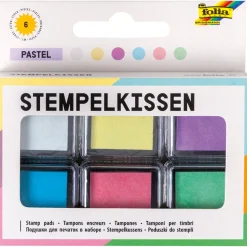 Stämpeldyna Pastell 6-pack