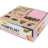 Stämpelset + stämpeldyna Unicorn 10-pack