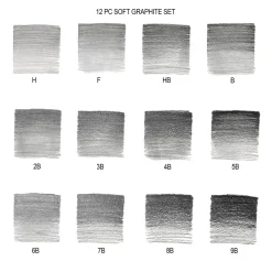 Studio Collection Blyertspennor Soft 12-set