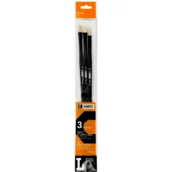 Svinborstpensel Campus Oil 3-set L