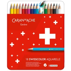 Swisscolor Akvarellpennnor 18-set