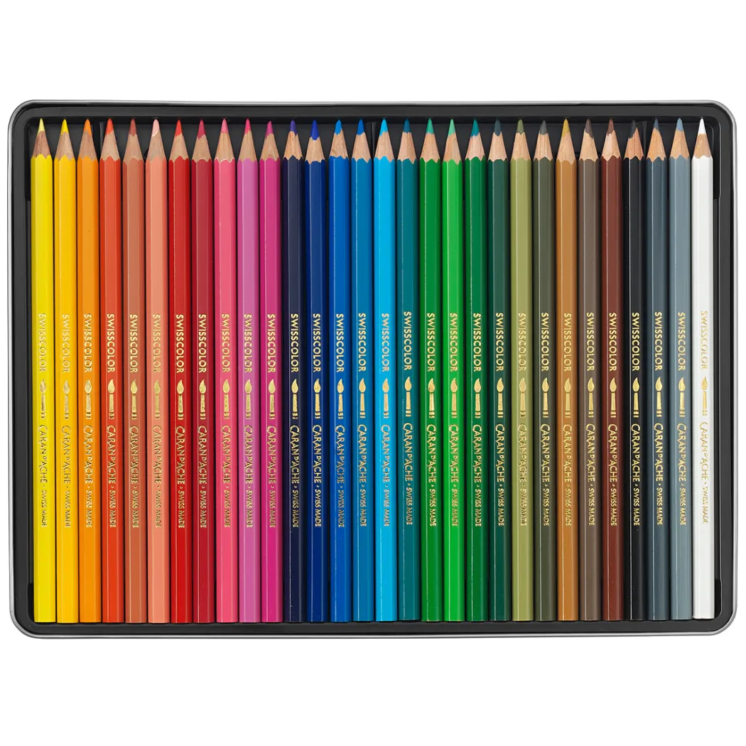Swisscolor Akvarellpennor 30-set