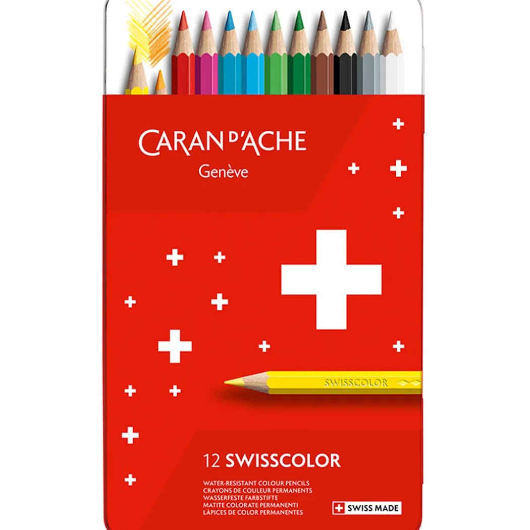 Swisscolor Färgpennor 12-set