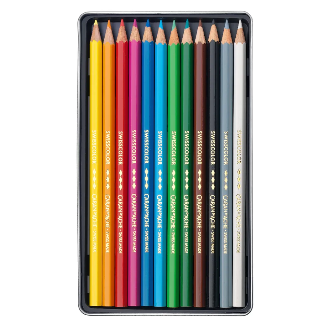 Swisscolor Färgpennor 12-set