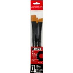 Syntetpensel Campus Hobby 3-set XL