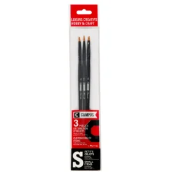 Syntetpensel Campus Hobby 3-set S