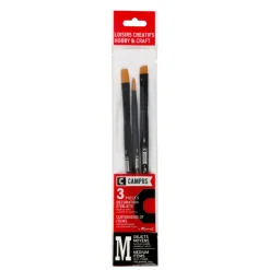 Syntetpensel Campus Hobby 3-set M