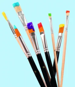 Syntetpenselset 7-pack