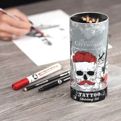 Tattoo Sketching Set 14 delar