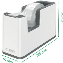 Tejpdispenser Wow Vit/Gul
