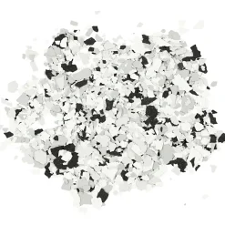 Terrazzo Flakes 90g Mörkgrå
