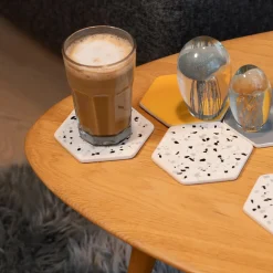 Terrazzo Flakes 90g Mörkgrå