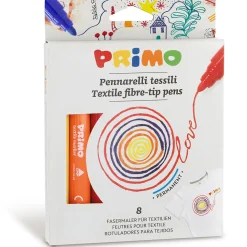 Textilpennor Tusch 8-set