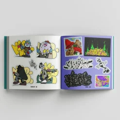 The Graffiti Sticker Book: 300+ stickers