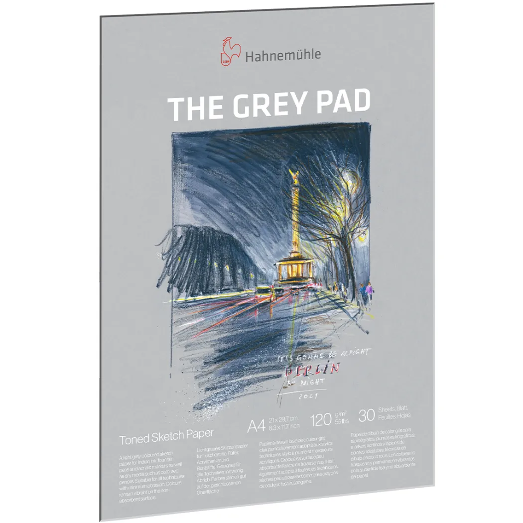 The Grey Pad Skissblock A4 120g