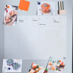 Transparent whiteboard Mini Veckoplan A3