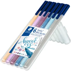 Triplus tuschpenna Hygge 6-pack